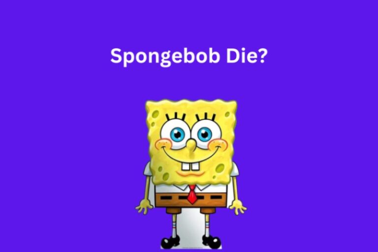 How Did Spongebob Die In The Cartoon_